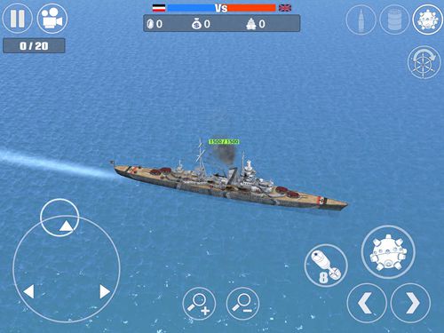 Gameplay screenshots of the World war 2: Battle of the Atlantic for iPad, iPhone or iPod.