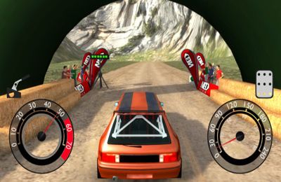 Gameplay screenshots of the Xtreme Rally Championship for iPad, iPhone or iPod.