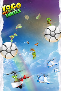 Gameplay screenshots of the Yogo The Turtle for iPad, iPhone or iPod.