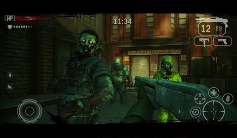 Gameplay screenshots of the Z end: World war for iPad, iPhone or iPod.