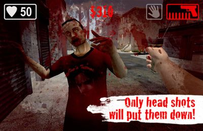 Gameplay screenshots of the Zombie Days for iPad, iPhone or iPod.