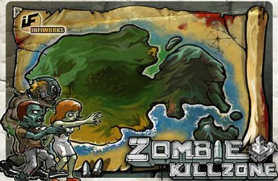 Gameplay screenshots of the Zombie Kill Zone for iPad, iPhone or iPod.