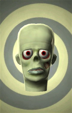 Gameplay screenshots of the Zombie Nombie for iPad, iPhone or iPod.