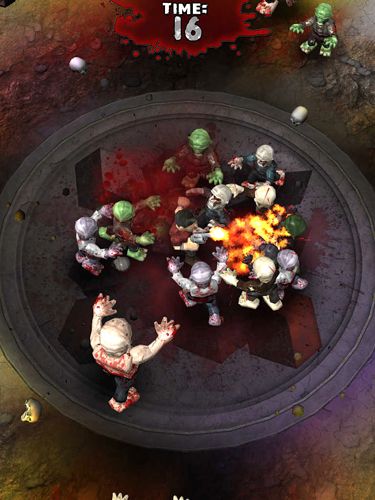 Gameplay screenshots of the Zombies: Dead in 20 for iPad, iPhone or iPod.