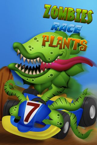 Game Zombies race plants for iPhone free download.