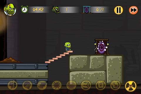 Gameplay screenshots of the Zombiez! for iPad, iPhone or iPod.