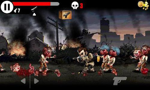 Gameplay screenshots of the Zombocalypse for iPad, iPhone or iPod.