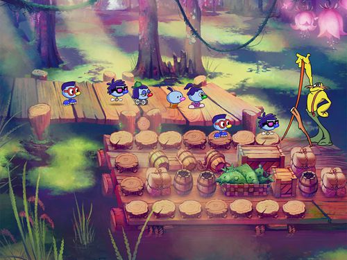 Gameplay screenshots of the Zoombinis for iPad, iPhone or iPod.