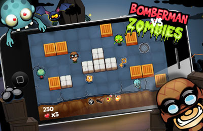 Download app for iOS A Bomberman vs Zombies Premium, ipa full version.