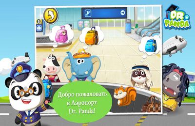 Download app for iOS Dr. Panda's Airport, ipa full version.