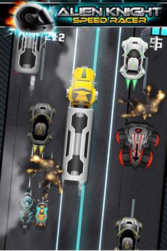 Download app for iOS Alien vs Knight Speed Racer Pro - A Bike Race Through Clash City, ipa full version.