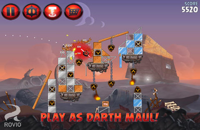Download app for iOS Angry Birds Star Wars 2, ipa full version.