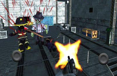 Gameplay screenshots of the Area 51 Zombie Infestation for iPad, iPhone or iPod.