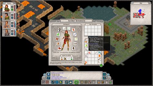 Gameplay screenshots of the Avernum 2: Crystal souls for iPad, iPhone or iPod.