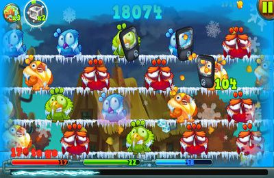 Gameplay screenshots of the Bird Zapper: Seasons for iPad, iPhone or iPod.