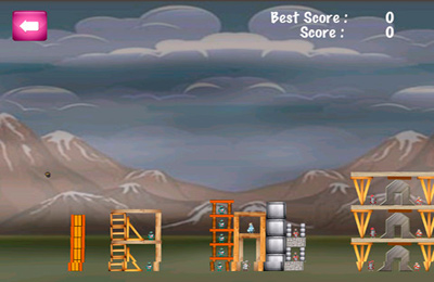 Gameplay screenshots of the Break The Castle for iPad, iPhone or iPod.