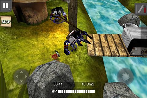 Gameplay screenshots of the Bug heroes: Quest for iPad, iPhone or iPod.