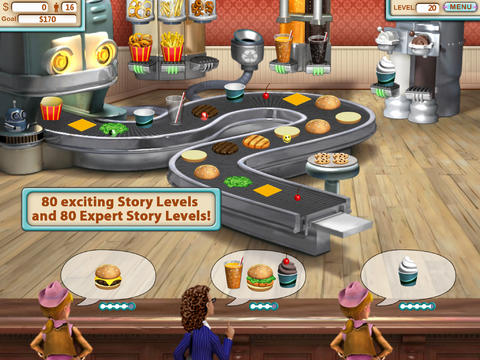Download app for iOS Burger shop, ipa full version.