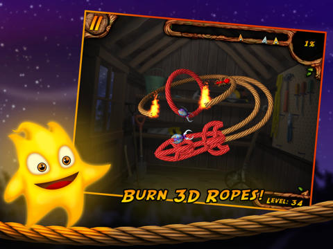 Download app for iOS Burn the Rope 3D, ipa full version.