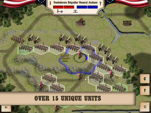 Download app for iOS Civil war: Bull Run 1861, ipa full version.