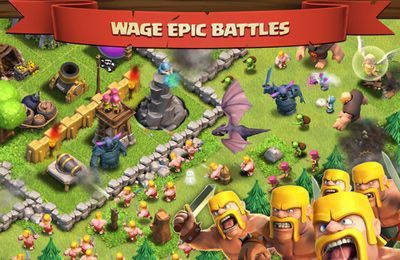 Download app for iOS Clash of Clans, ipa full version.