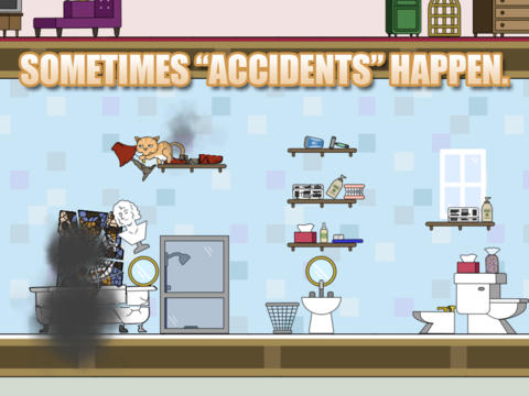 Download app for iOS Clumsy Cat, ipa full version.