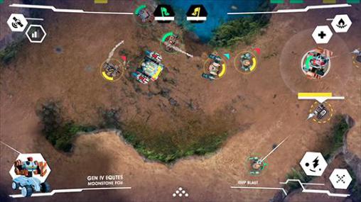 Gameplay screenshots of the Colossus command for iPad, iPhone or iPod.