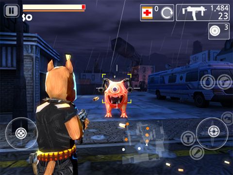 Gameplay screenshots of the Crazy dogs for iPad, iPhone or iPod.