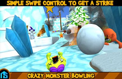 Download app for iOS Crazy Monster Bowling, ipa full version.