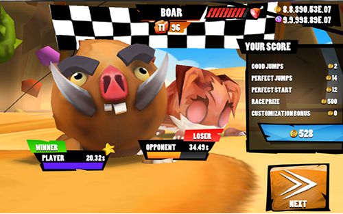Download app for iOS Creature racer, ipa full version.