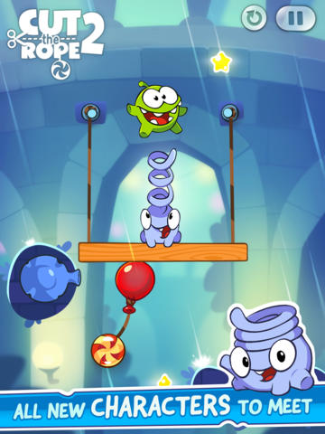 Download app for iOS Cut the Rope 2, ipa full version.