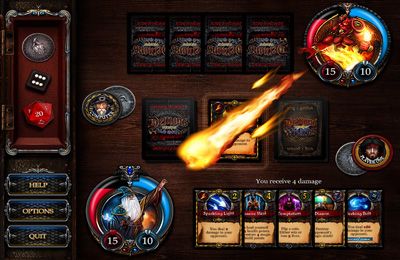 Download app for iOS Demons vs. Wizards – Magic Card & Dice Game, ipa full version.