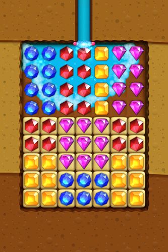 Gameplay screenshots of the Diamond digger: Saga for iPad, iPhone or iPod.