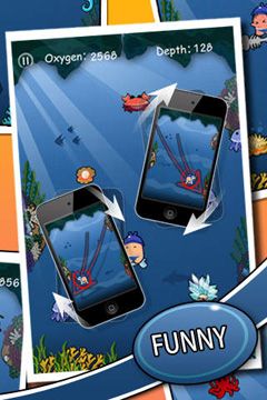 Download app for iOS Doodle Diver Deluxe, ipa full version.