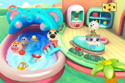 Download app for iOS Dr. Panda's swimming pool, ipa full version.