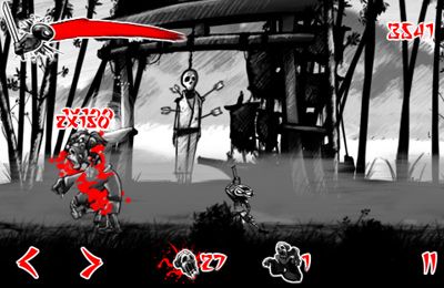 Download app for iOS Draw Slasher: Dark Ninja vs Pirate Monkey Zombies, ipa full version.