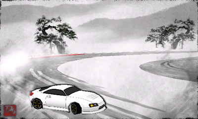 Gameplay screenshots of the Drift Sumi-e for iPad, iPhone or iPod.