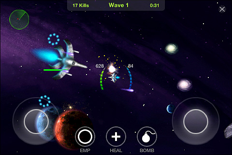 Gameplay screenshots of the Earth is gone for iPad, iPhone or iPod.