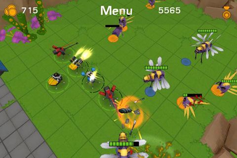 Gameplay screenshots of the Evil angry planet for iPad, iPhone or iPod.
