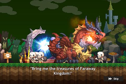 Gameplay screenshots of the Faraway kingdom: Dragon raiders for iPad, iPhone or iPod.