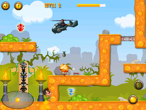 Gameplay screenshots of the Fart brothers for iPad, iPhone or iPod.