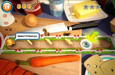 Gameplay screenshots of the Fibble for iPad, iPhone or iPod.