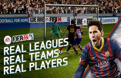Download app for iOS FIFA 14, ipa full version.