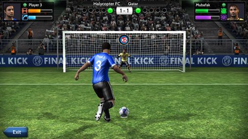 Gameplay screenshots of the Final Kick: The best penalty shots game for iPad, iPhone or iPod.