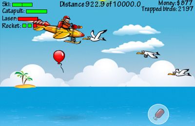 Gameplay screenshots of the Flugtag Pro for iPad, iPhone or iPod.