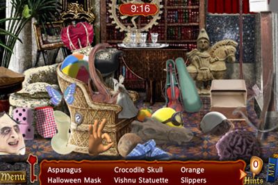 Gameplay screenshots of the Hidden in Time: Mirror for iPad, iPhone or iPod.
