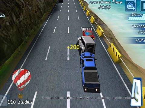 Download app for iOS Highway racing: Traffic rush, ipa full version.