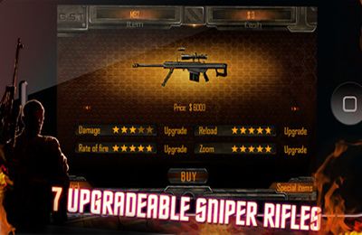Gameplay screenshots of the Hired Gun 3D for iPad, iPhone or iPod.