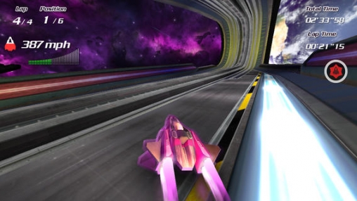 Gameplay screenshots of the Hyper race for iPad, iPhone or iPod.