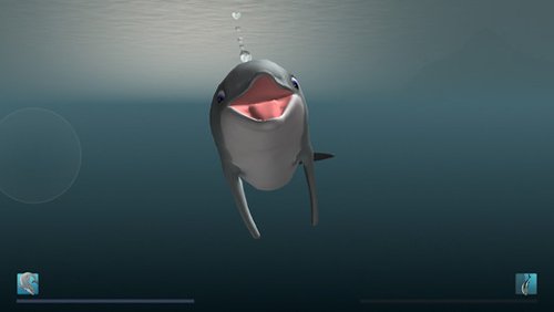 Gameplay screenshots of the I am dolphin for iPad, iPhone or iPod.
